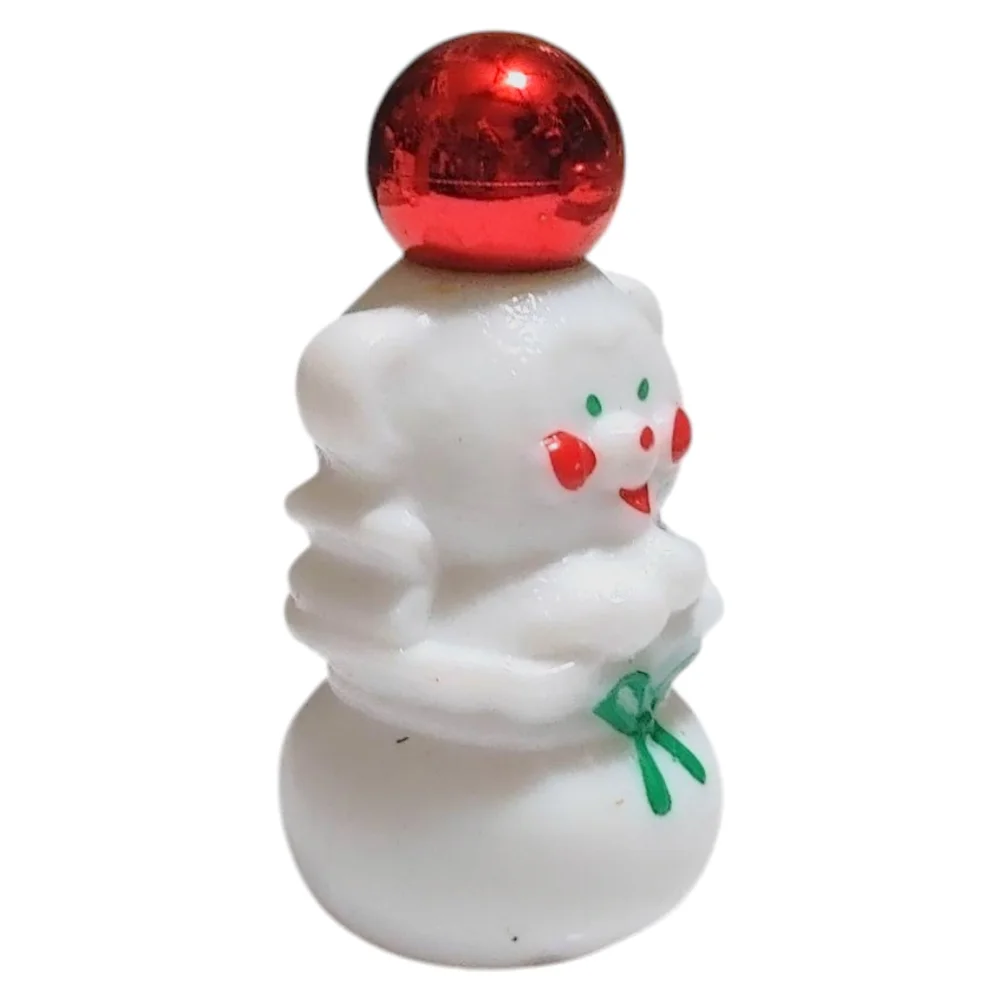 Avon Christmas Snug Cub Decanter W Here's My Heart Cologne 1 Fl Oz. New In BoxTh